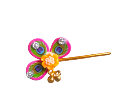 Morpankh with flower bansuri